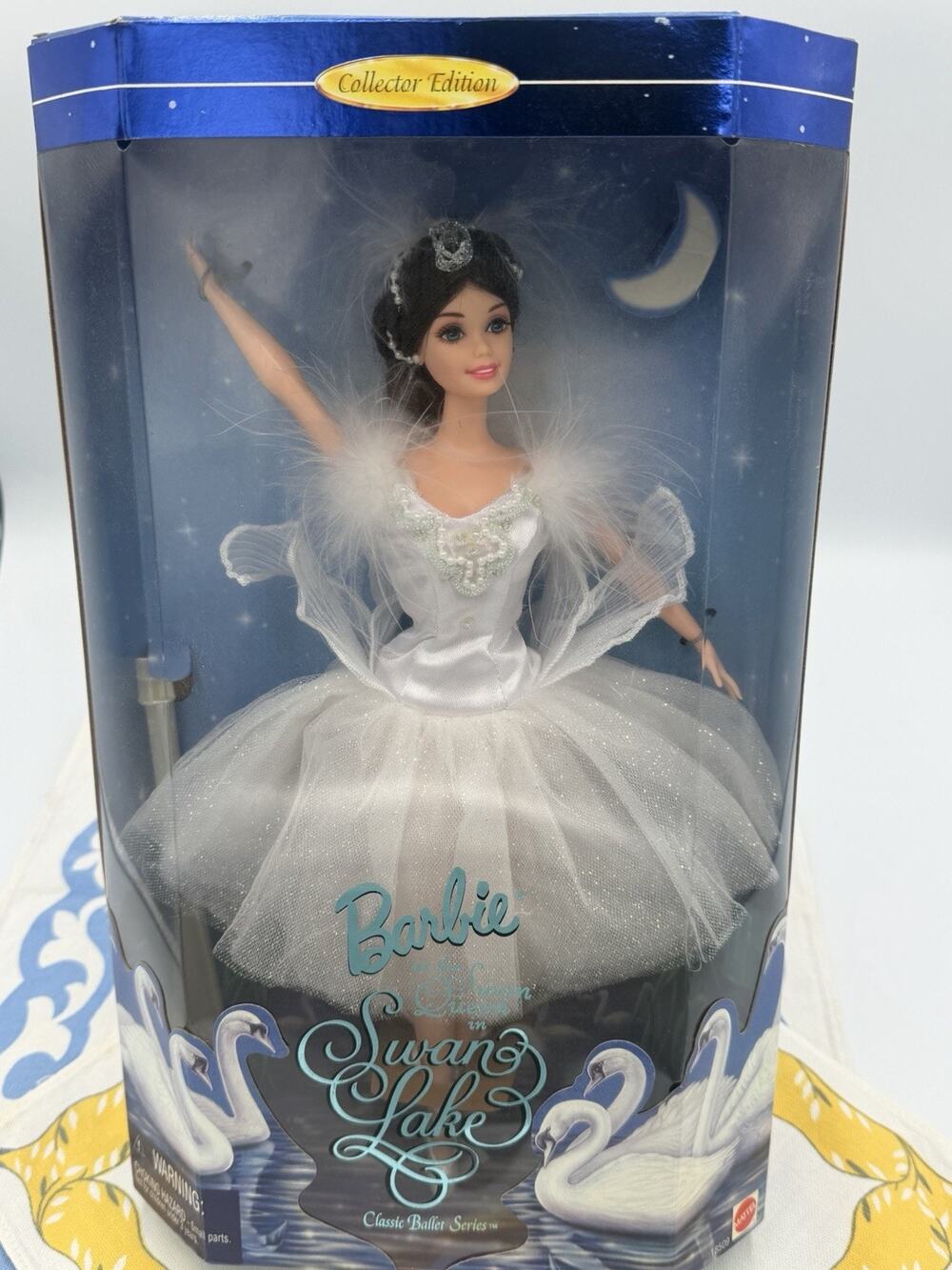 1997 MATTEL Barbie as the Swan Queen in Swan Lake, NRFB #18509 Collector Edition
